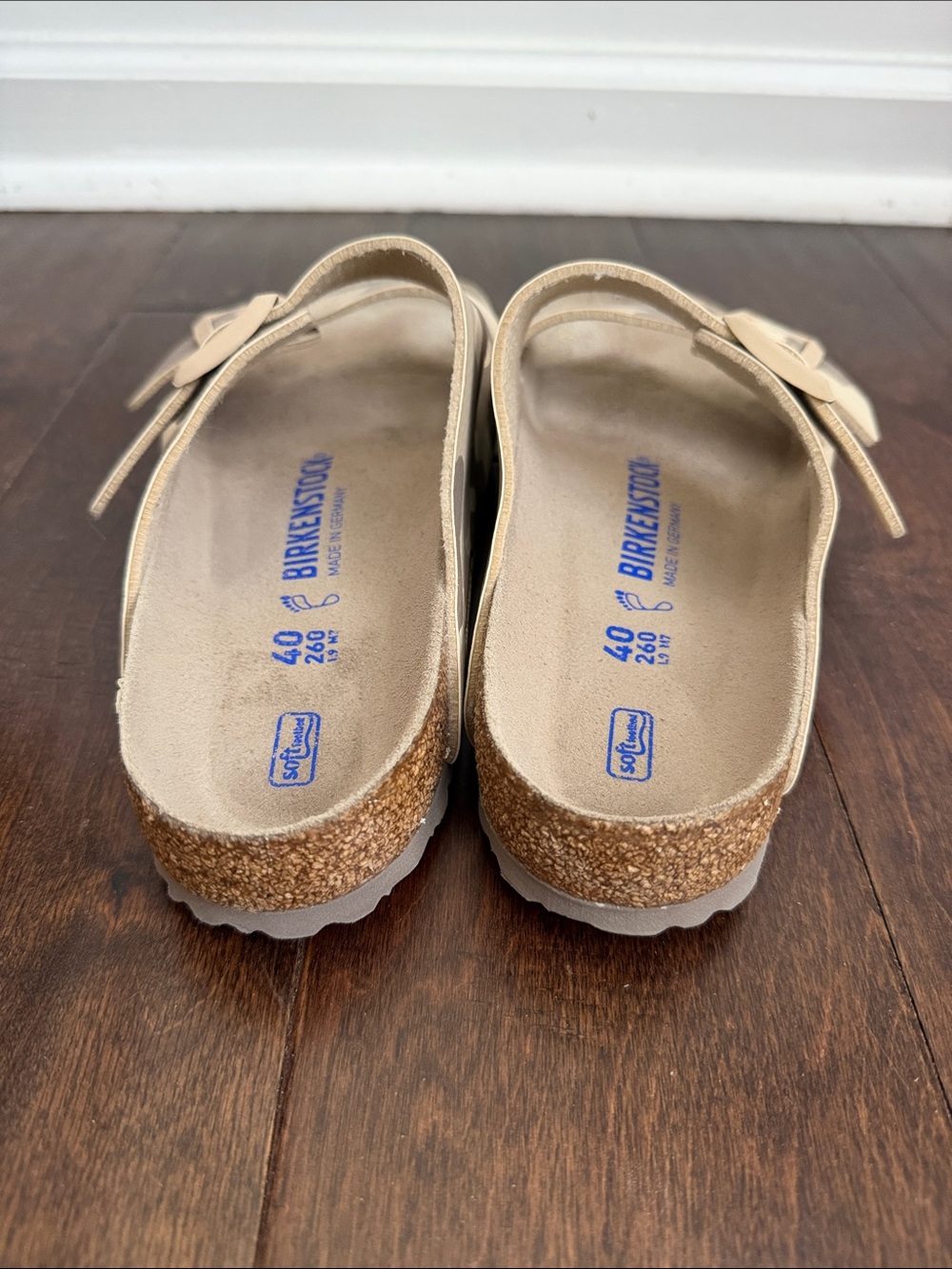 Birkenstock Arizona camo Desert Soil Gray Taupe 40 9 soft footbed - Picture 3 of 5